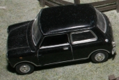 Slotcars66 Mini Cooper 1/43rd scale Cararama diecast model black 